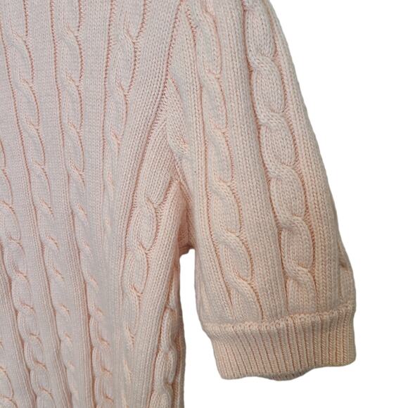 Anthropologie English Factory Womens Cable Knit Sweater Wool Preppy Soft Girl M - Picture 5 of 8